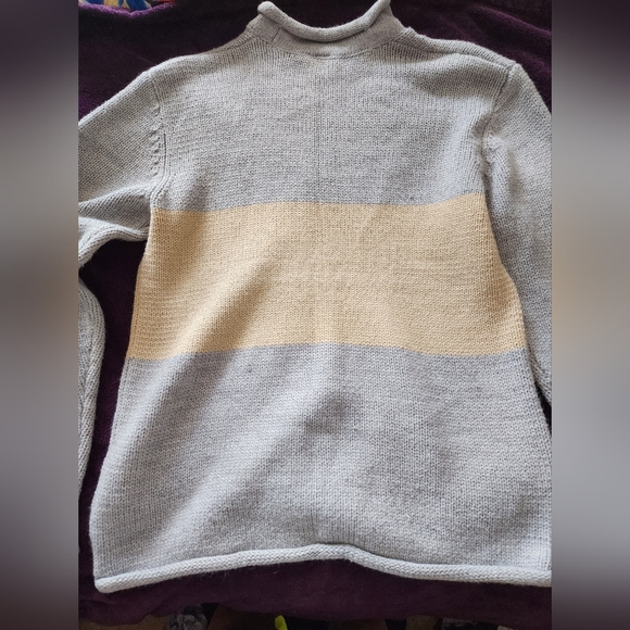 Grey & beige sweater - Picture 4 of 4